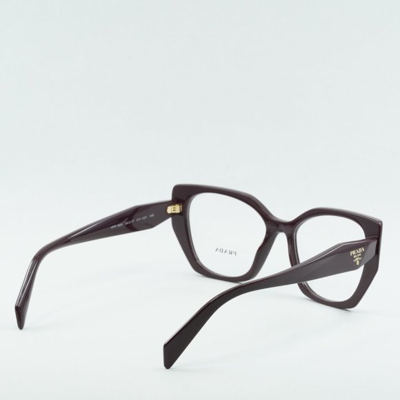 💯 NEW PRADA  PR18WV VIY1O1 BURGUNDY EYEGLASSES - Picture 7 of 10